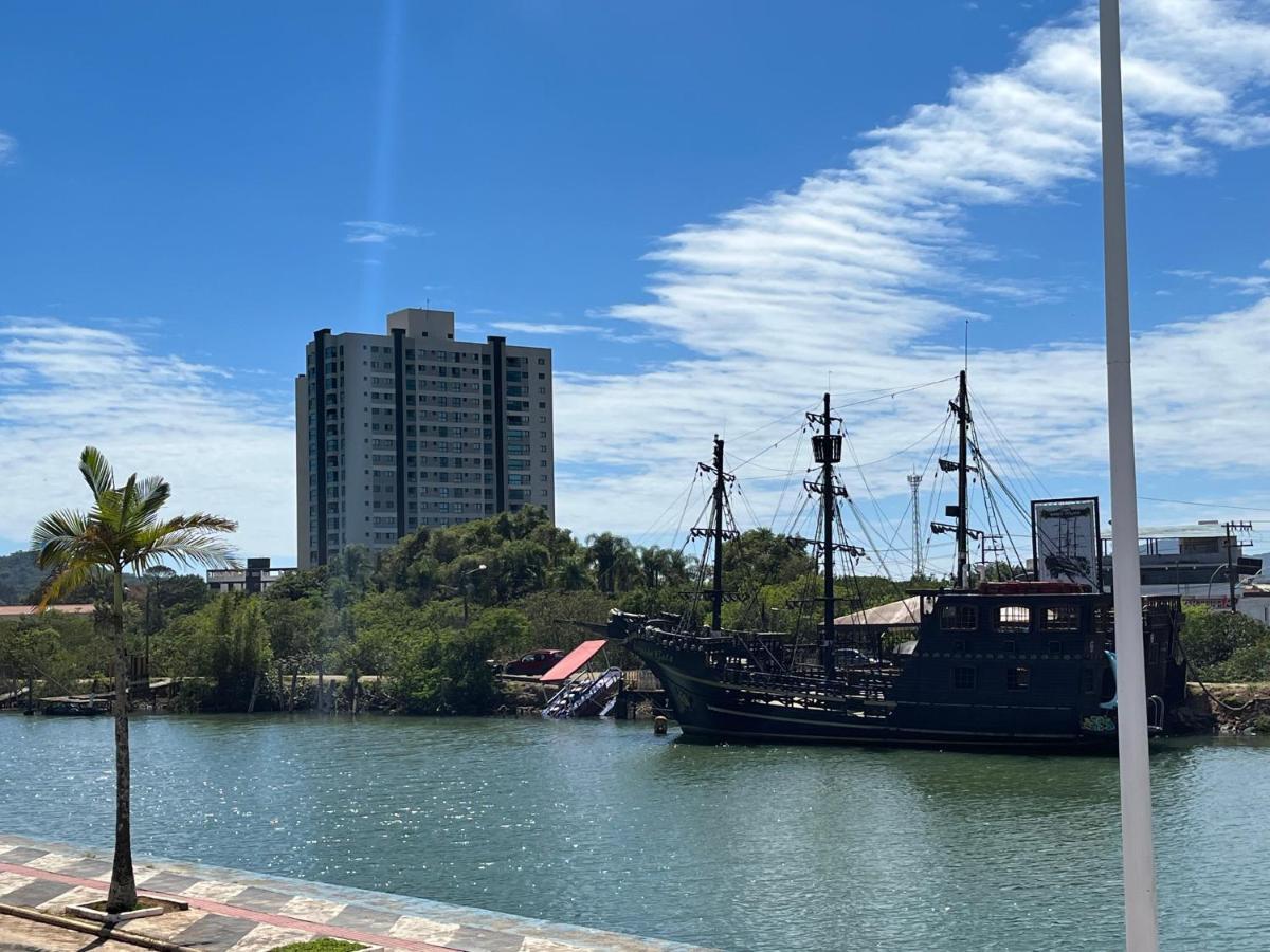 Apartamento Novo Frente Mar Com Piscina Em Home Club Penha  Luaran gambar