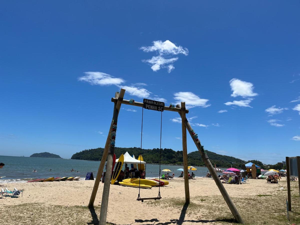 Apartamento Novo Frente Mar Com Piscina Em Home Club Penha  Luaran gambar